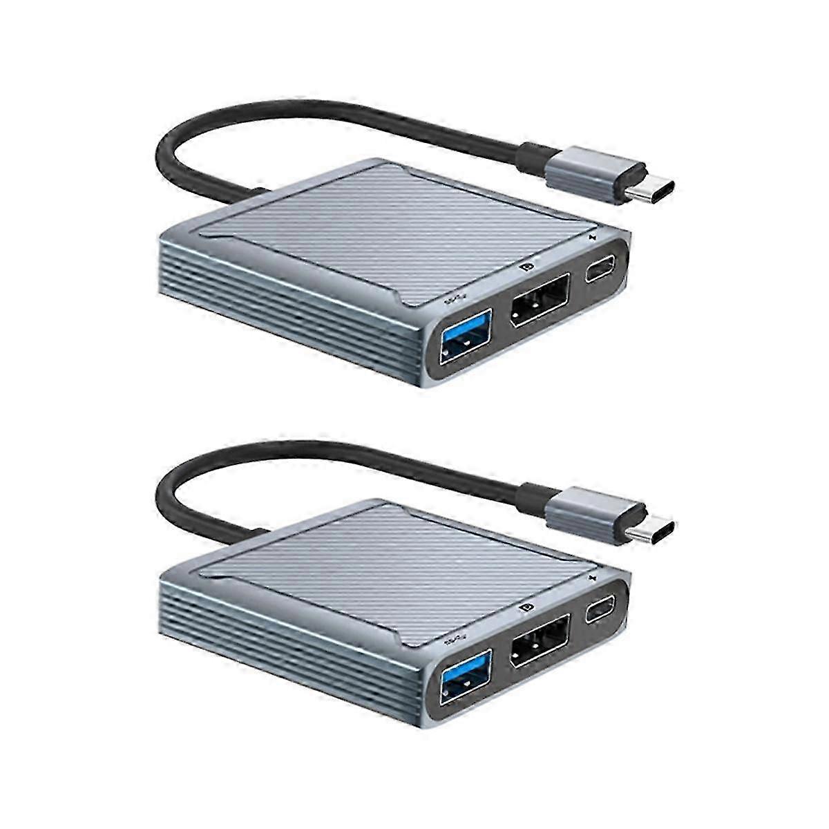 Multiport Type C Hub Adapter for Pro with 8K DP and 100W PD