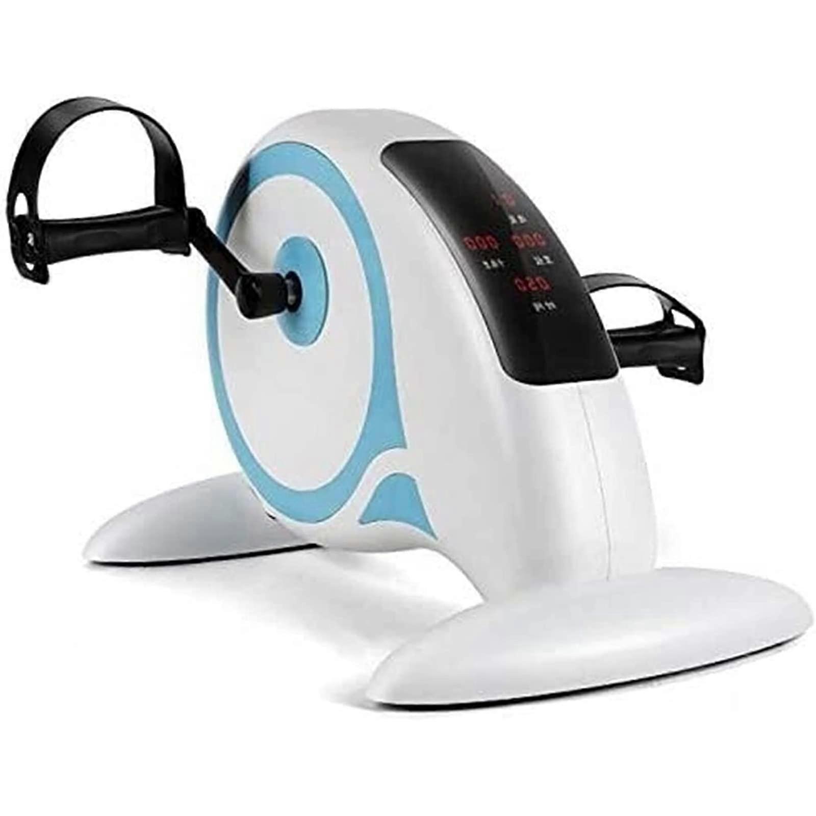 Pedal Exerciser Rehabilitation Seated Compact Bike With LCD Display Desk Elliptical Machine For Stroke Patients