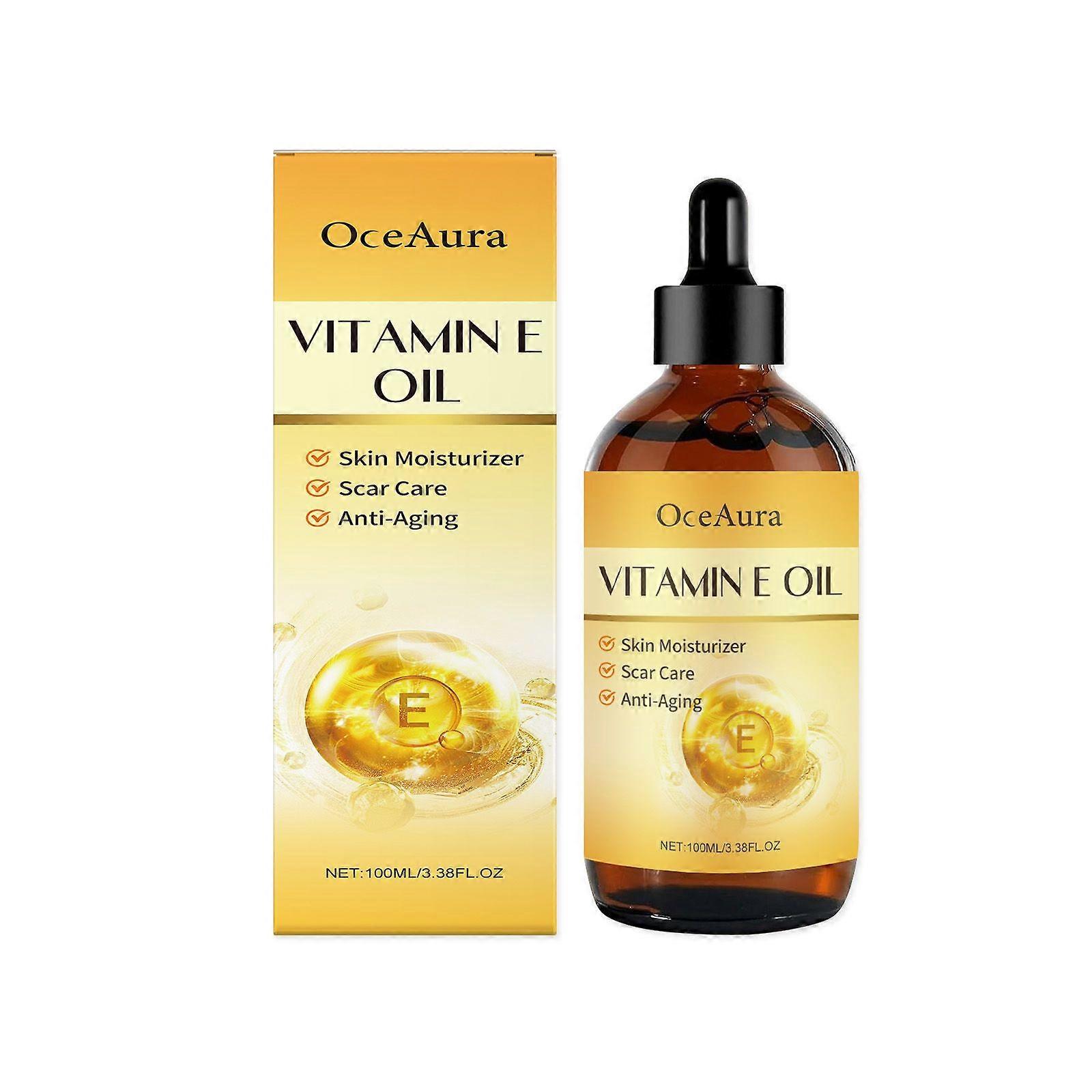 Vitamin E Multi-Purpose Skin Care Oil Contains Strawberry Fruit Extract