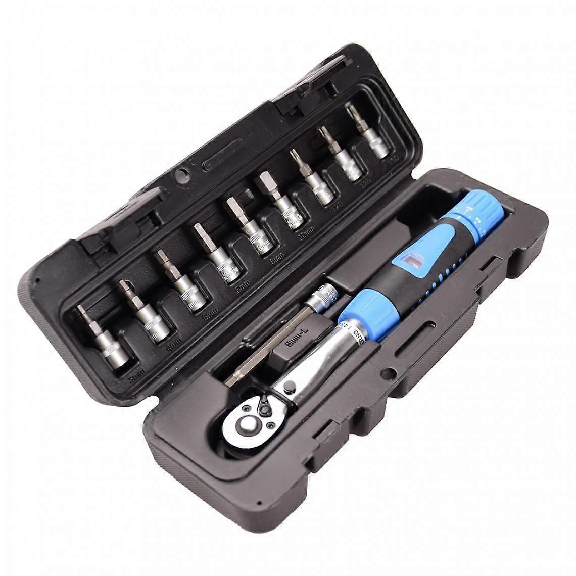 Adjustable Torque Wrench 2-24 Nm 1/4 Ratchet Hex Driver Screwdriver