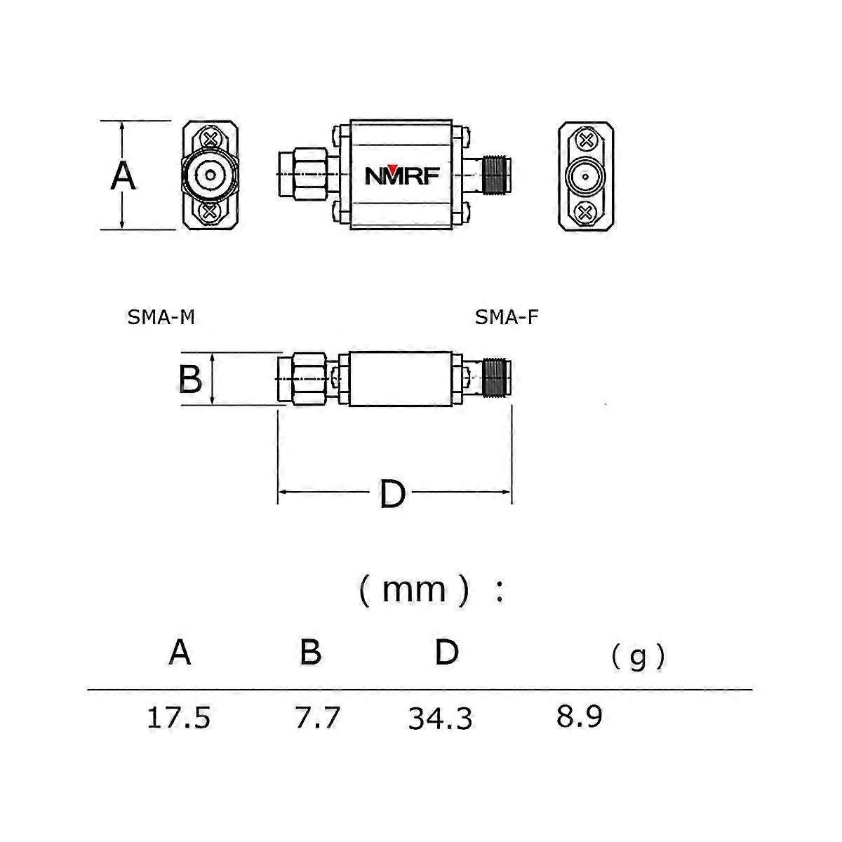 403mhz Bandpass Filtre Saw 403mhz Pass Filter Pcb Low Insertion Loss Applications Band Pass Receiv