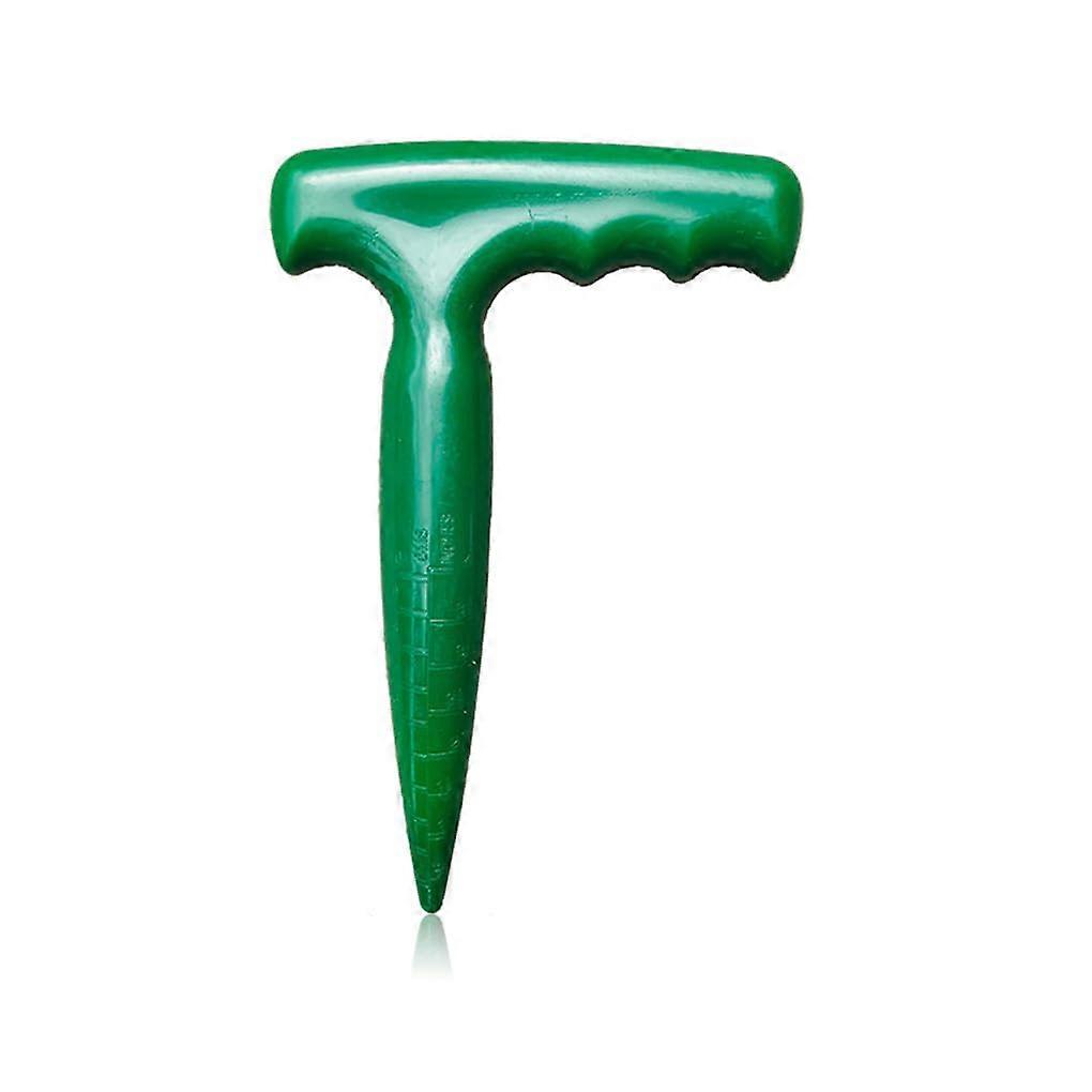 Soil Puncher TShaped Portable Hand Tool For Plant Migration And Sowing, Bonsai Seedling Cultivation, Courtyard Gardening