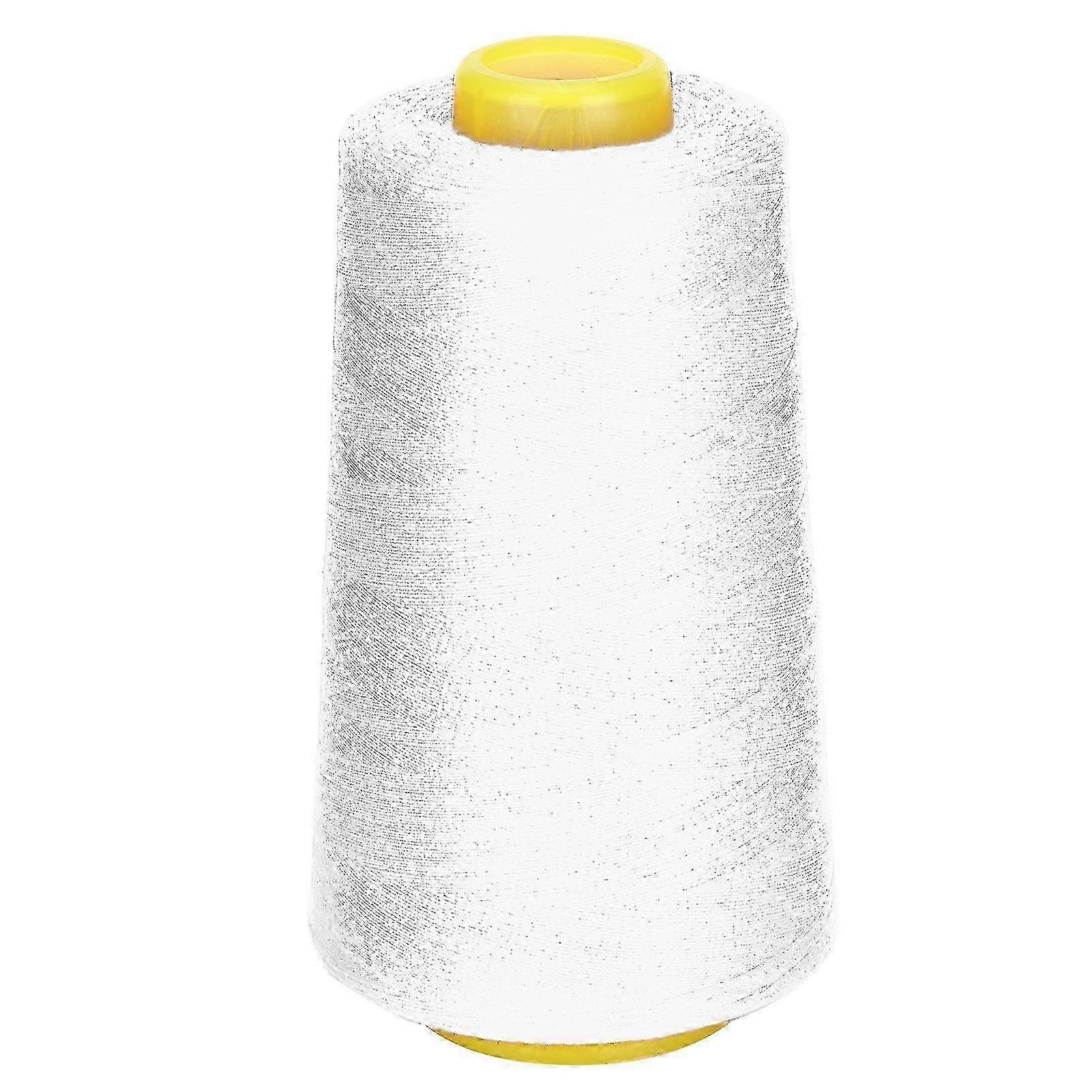 402 Polyester Sewing Thread 3000 Yards Hand Stitching Cord for DIY Handicraft Tailoring HandworkWhite