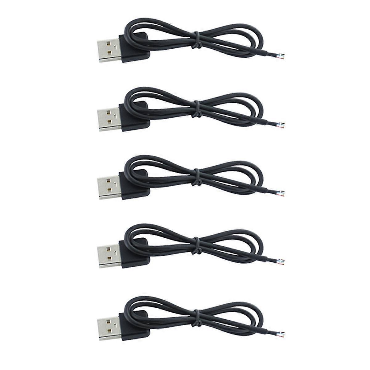 5Pcs USB to 4Pin Cable for Camera Modules Camera Module Data Connection Cable 4P 0.8mm 1M