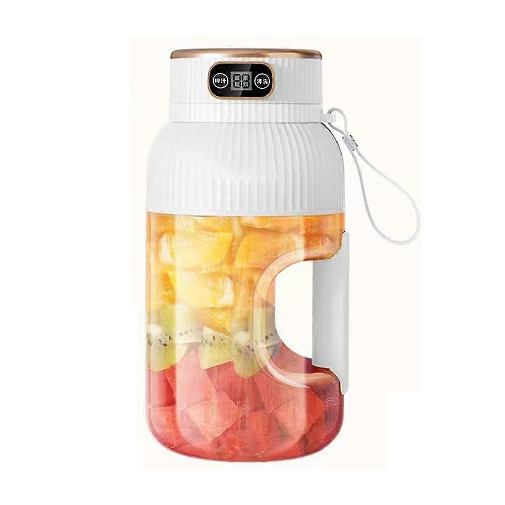 Barrels Juicing Cup Large Capacity F1l1 Portable White Single Serve Multifunction Juicer