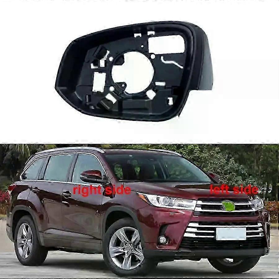 For Toyota Highlander 2015-2021 Car Accessories Outer Rearview Mirror Frame Side Rear View Mirrors Cover Lid Shell--xj