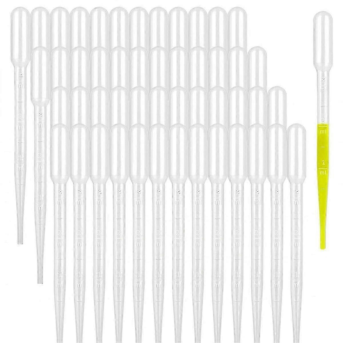 500PCS Plastic Transfer Pipettes - 3ML Dropper Pipettes for Lab Science and Experiments - Durable & Easy to Use