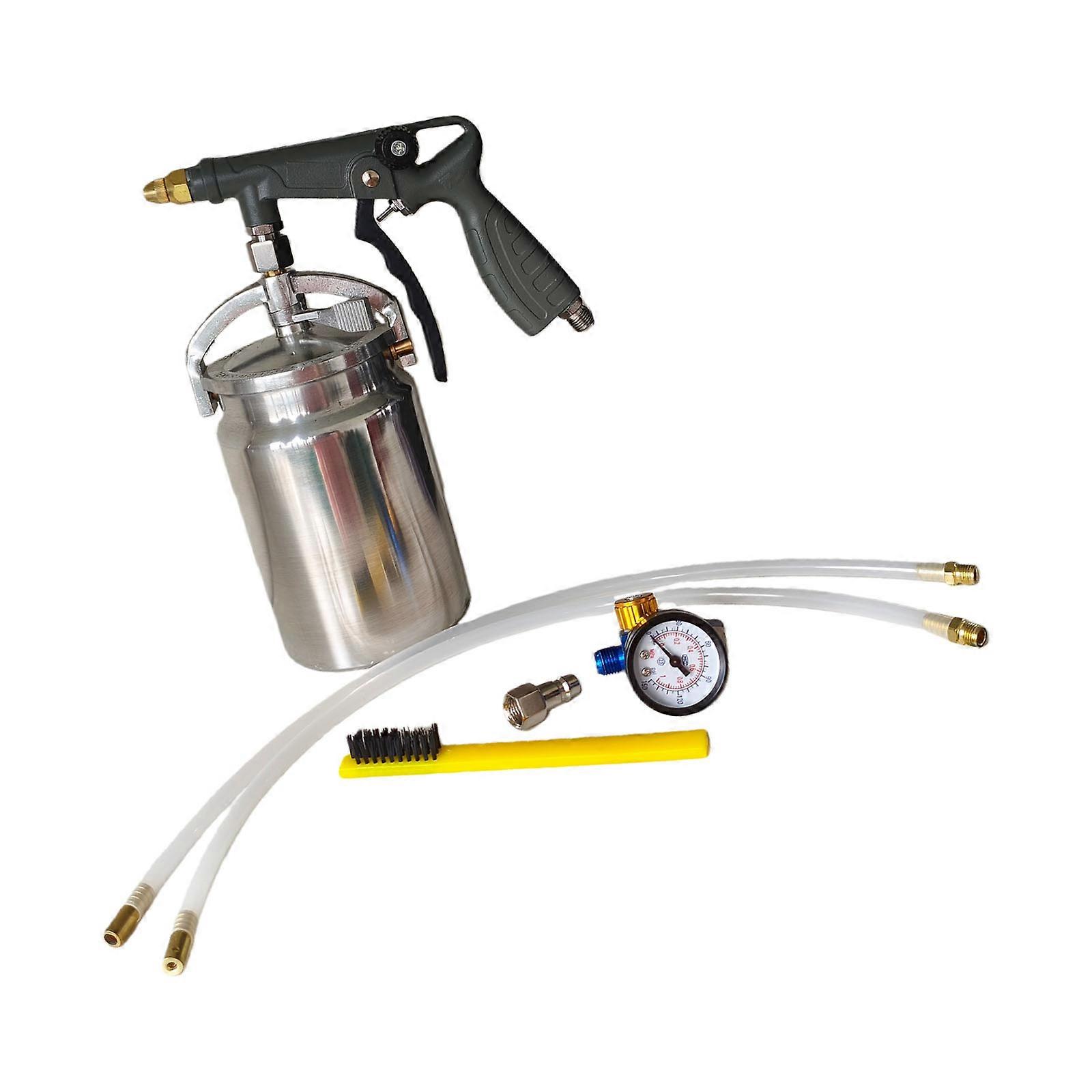 Heavy Duty 1000ml Capacity Sprayer Guns For Truck Bed Liners With Adjustable Flows Control And 2 Extension Tubes Multicolor