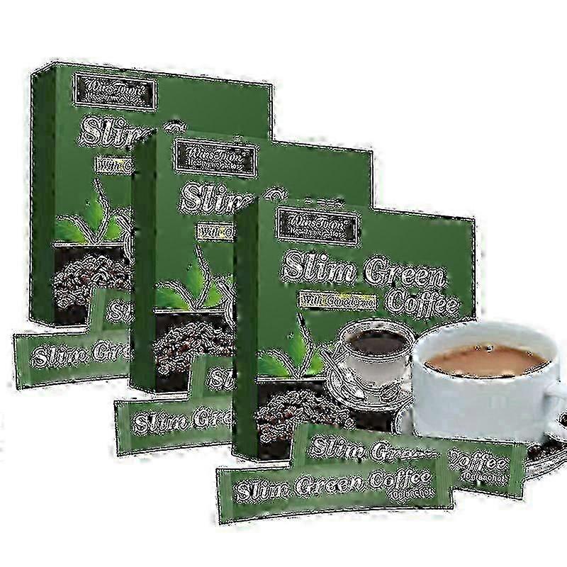 18 Teabags Slim Green Coffee with Ganoderma Control Weight Weight Tea 25-26