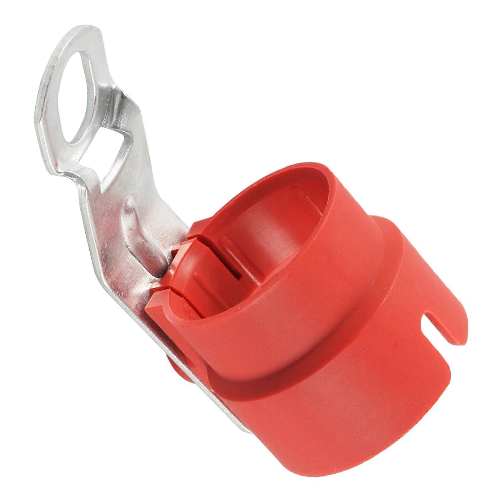 Secure Towing Hitches Locking Device7Pin 13Pin Trailer Plug Holder Quick Release For Long Distance Transport  Red