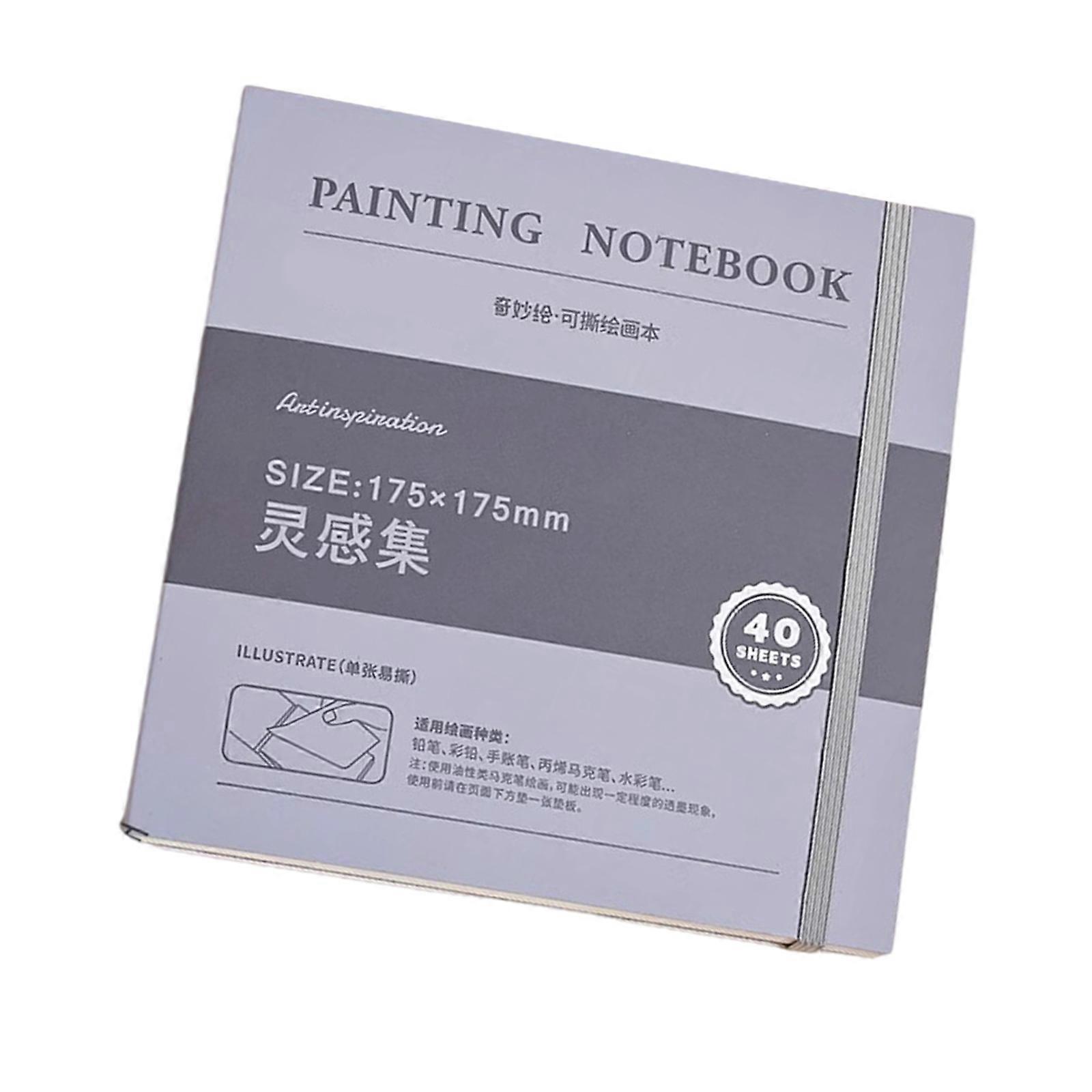 Practical Sketchbook Thick Paper Tearable Drawing Notebook Small Drawing Book Watercolour Notebooks Art Supplies Multicolor
