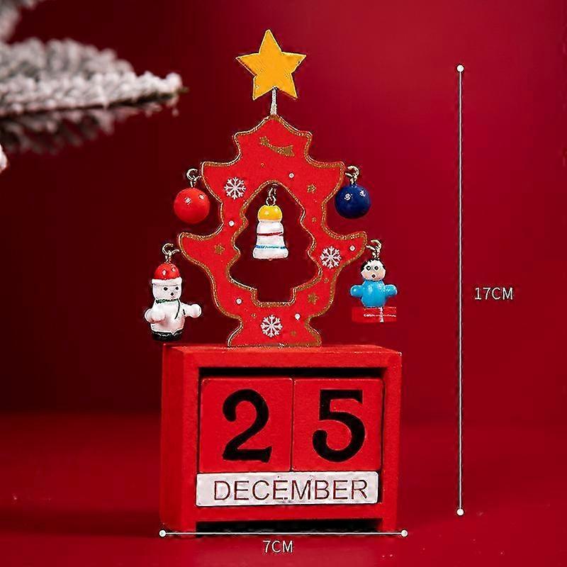 Children's Advent Calendar with Snowman Elk DIY Ornaments