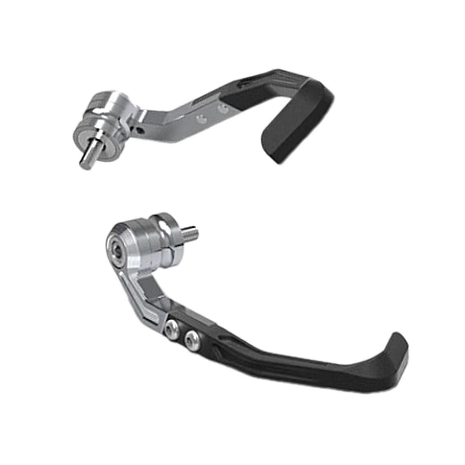 Motorcycle Handlebar Brake Clutch Levers Protector Guard Modification for R1M  Gray