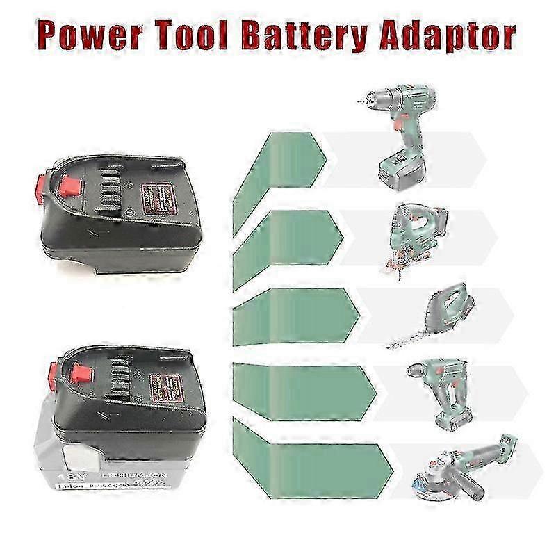 Adapter for Hitachi 18V Li-Ion Battery Convert to for Bosch PBA C 18V Power Tool