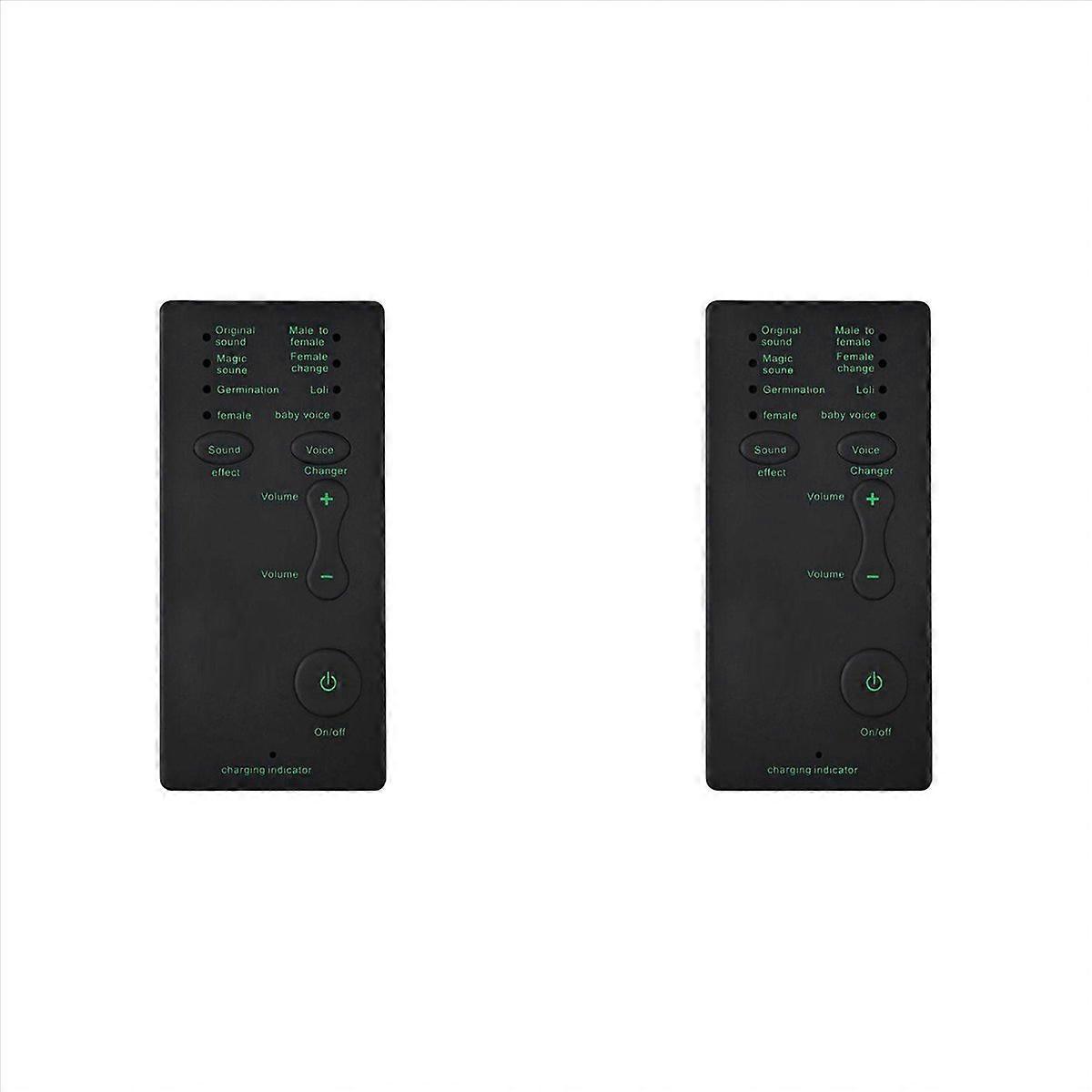 2X Voice Changer 7 Different Sound Changes Device for Computer Laptop Mobile Phone