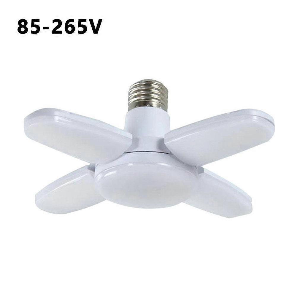 For Folding LED Ceiling Light 28W E27 Bulb 150W Equivalent 6500K Cool White Energy Saving 25000 Hours Lifespan Wide Voltage Global Use