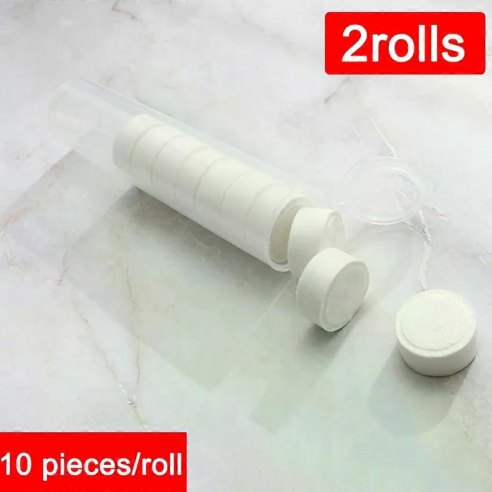 1/2roll Compressed Towel Tablet - Portable Non-Woven Face Towel for Travel Camping, 5s Expandable Moistened Tissues