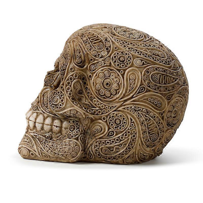 Damask Skull Ornament 1 Pack