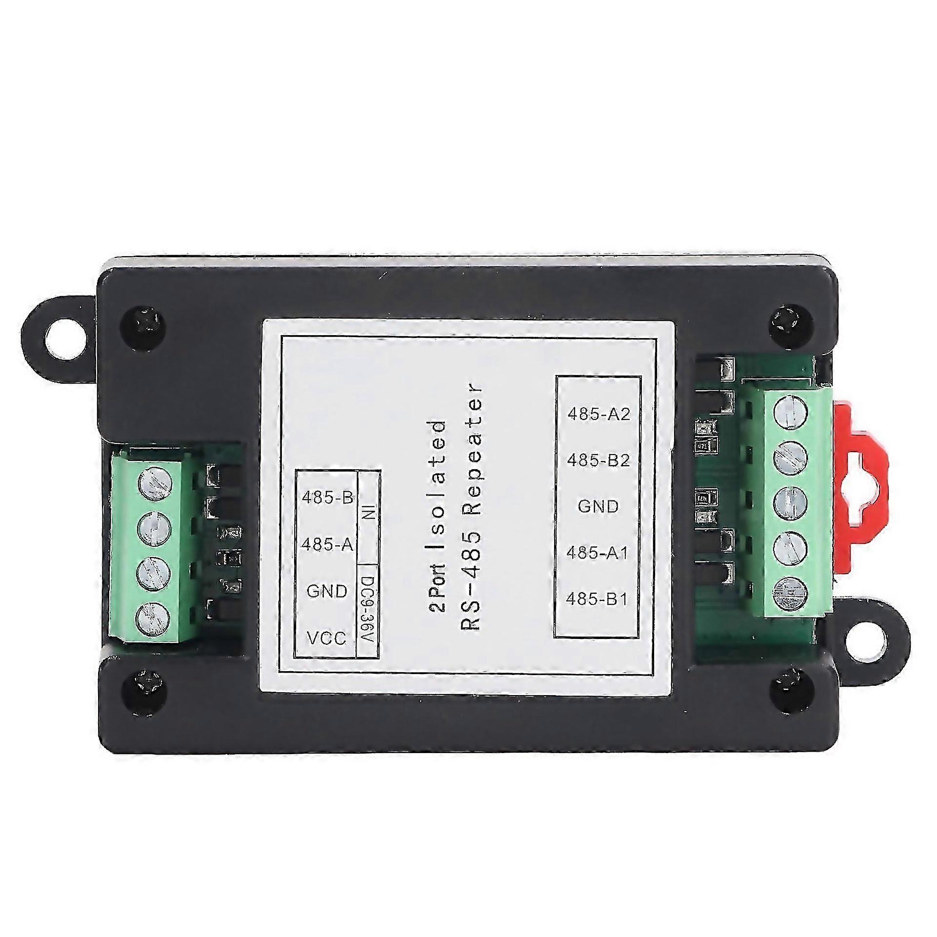 For 2 Channel Isolated Rs485 Repeater Industrial Grade Photoelectric Isolation Type Repeater Module