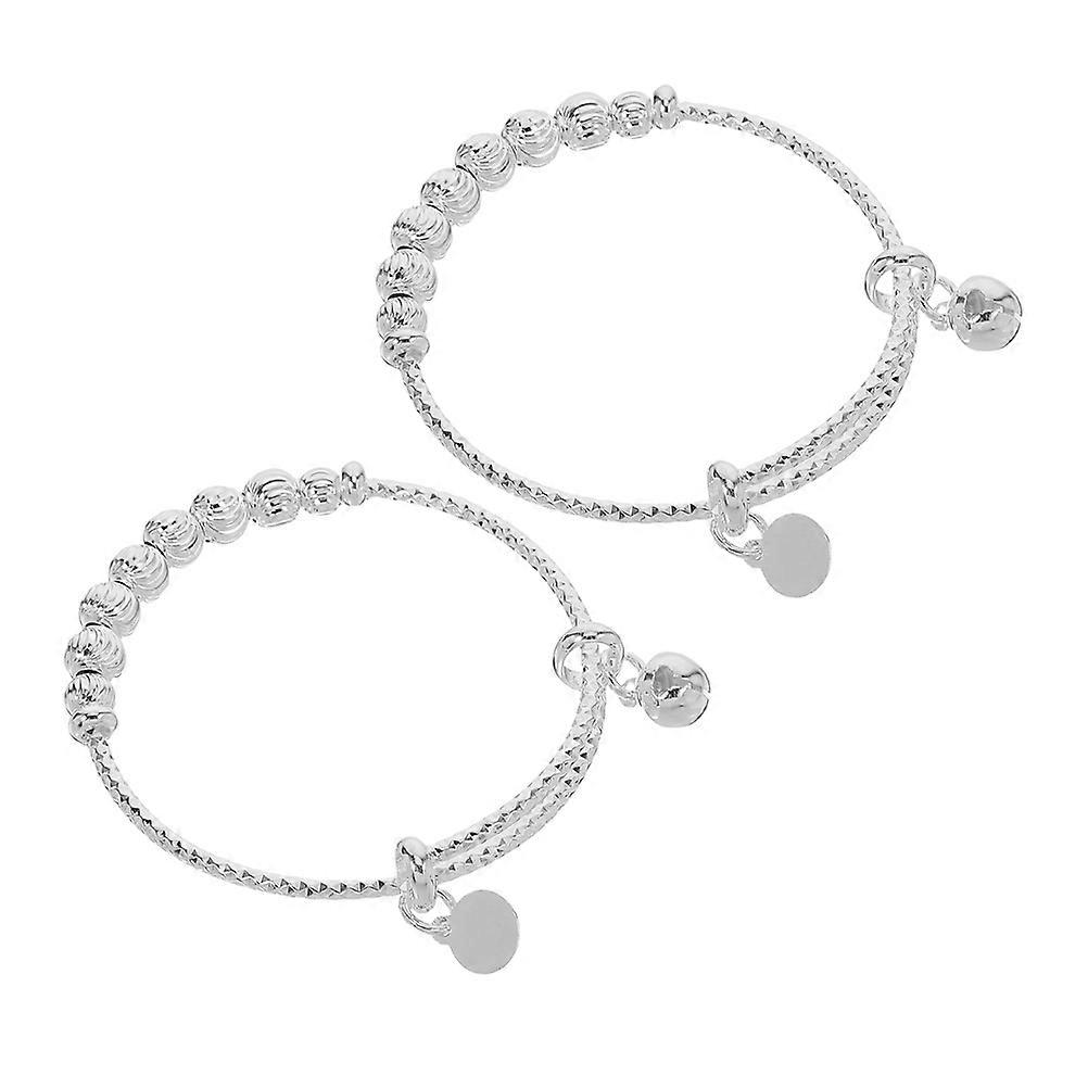 Adjustable Bangle Bracelet For Newborns Enhancing Auditory Perception 2Pcs