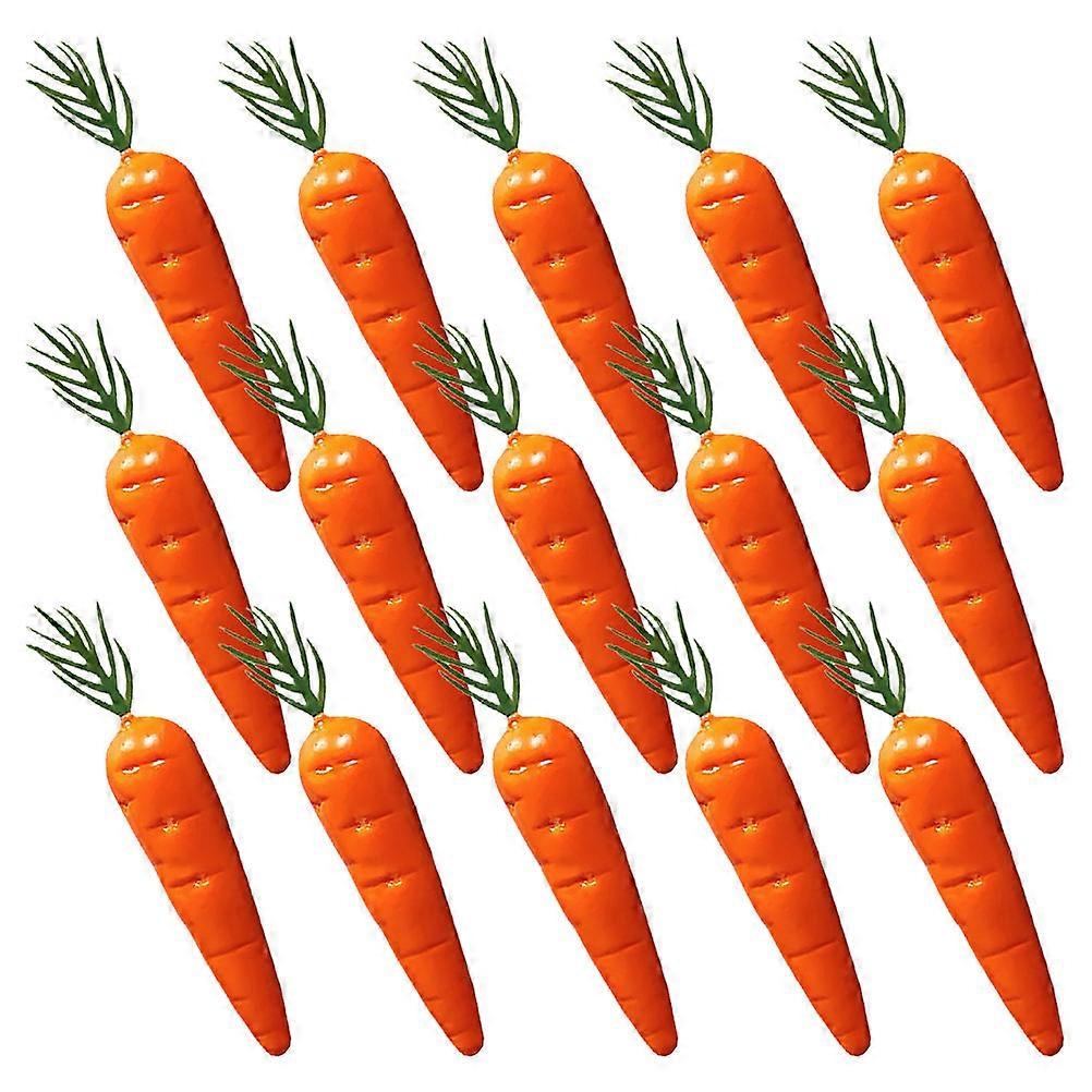 Small Carrots Fake Carrots Decoration for Easter Decor 24Pcs