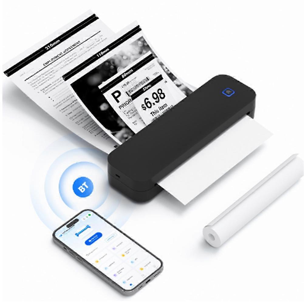 A4 Thermal Printer Bluetooth P o Document Printer Memo Note Tattoo Printing Wireless Inkless Thermal Pocket Maker
