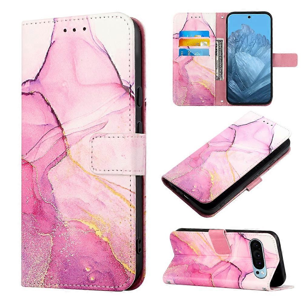 PT003 Marble Pattern Flip Leather Phone Case