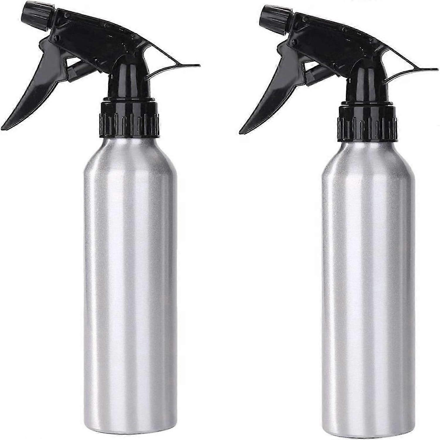 250ml Empty Aluminum Spray Bottle,2pcs Reliable Sprayer Empty Spray Bottles