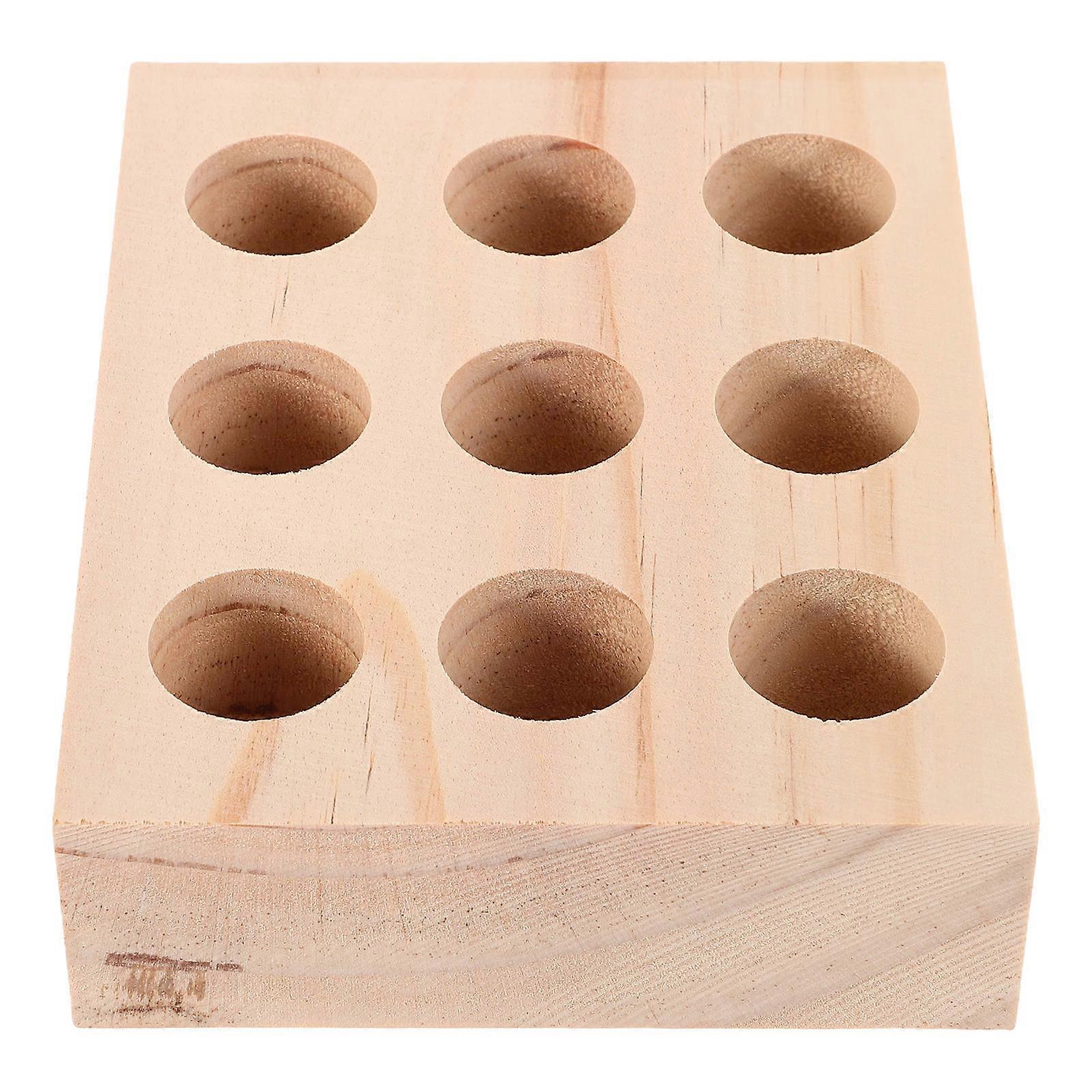 Insect Specimen Tools Kit Pin Storage Tool For Laboratory Use And Field Study 14.00X11.00X3.50CM 9-Hole Design 1Pack