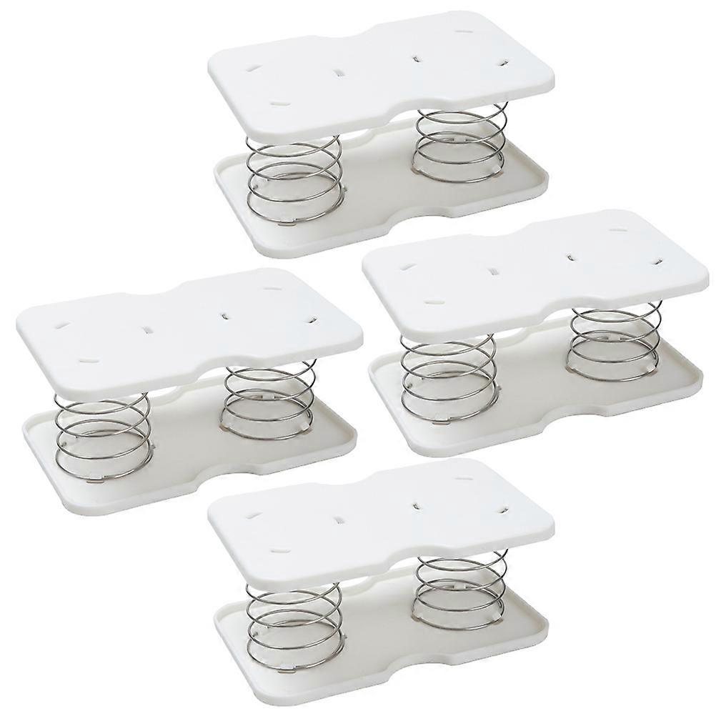 12Pcs Tissue Box Spring Support White for Easy Access and Stability