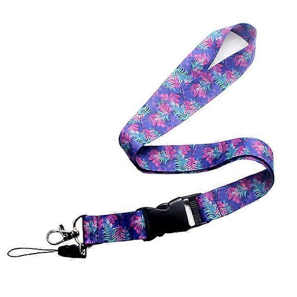Smooth Stylish Lanyard Purple