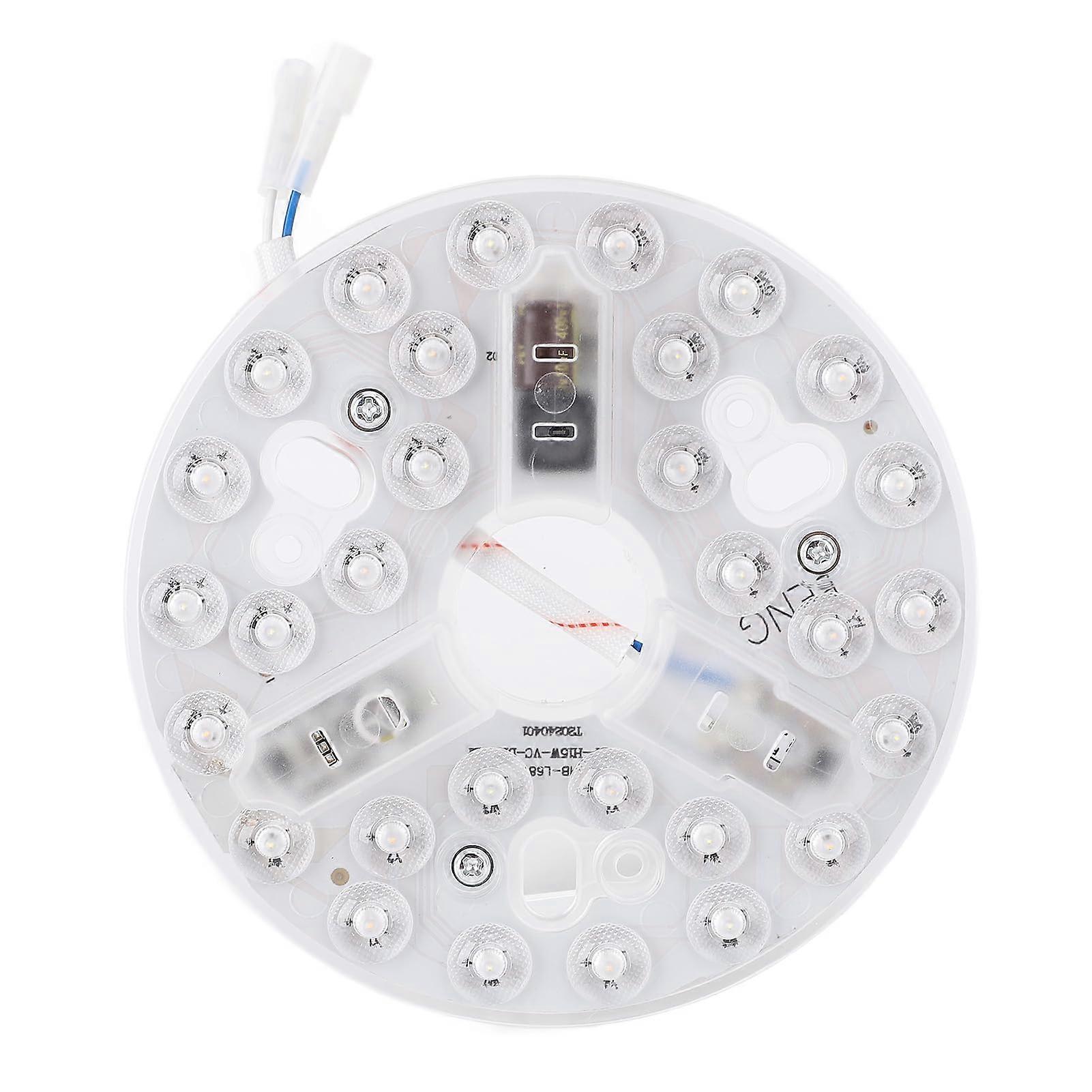 5.3 Inch LED Ceiling Fan Light Replacement 15W Round Kit with Dimmable Three Color Modes
