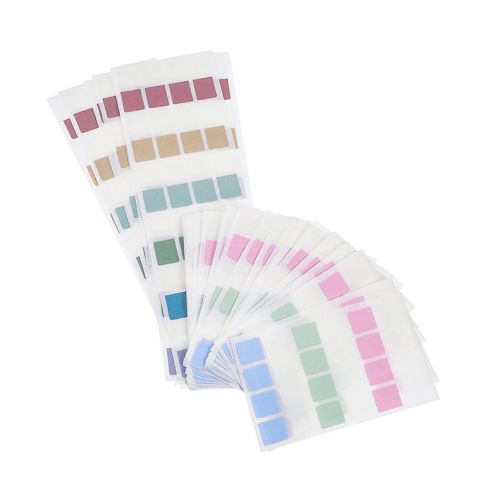 Fluorescent Sticky Memo Pads for Practical Use Assorted Colors