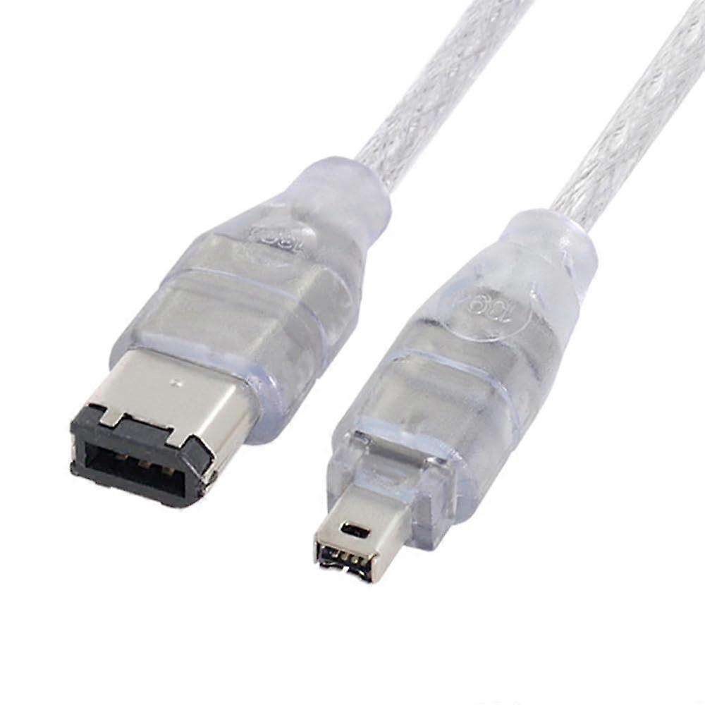 400 IEEE 1394 6 Pin to 4 Pin Cable Speed Data Transfer for Camcorder 120cm