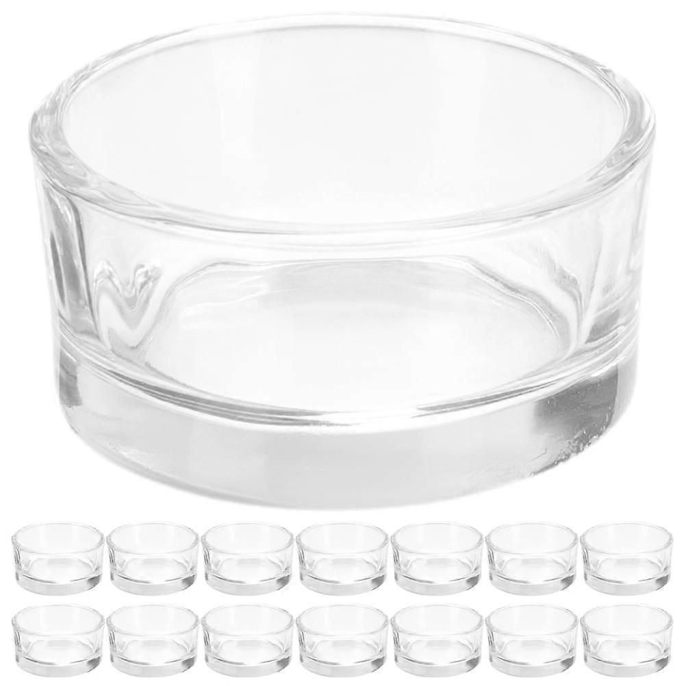 15 Pcs Candlestick Wedding Ceremony Decorations Floating Tealight Holder Aromatherapy Dining Table Glass