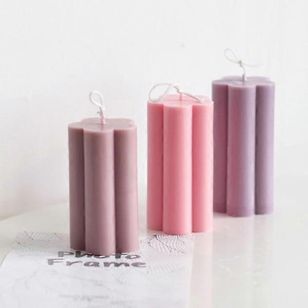 Plum Blossom Molds in Clear Plastic for Candle Making one size