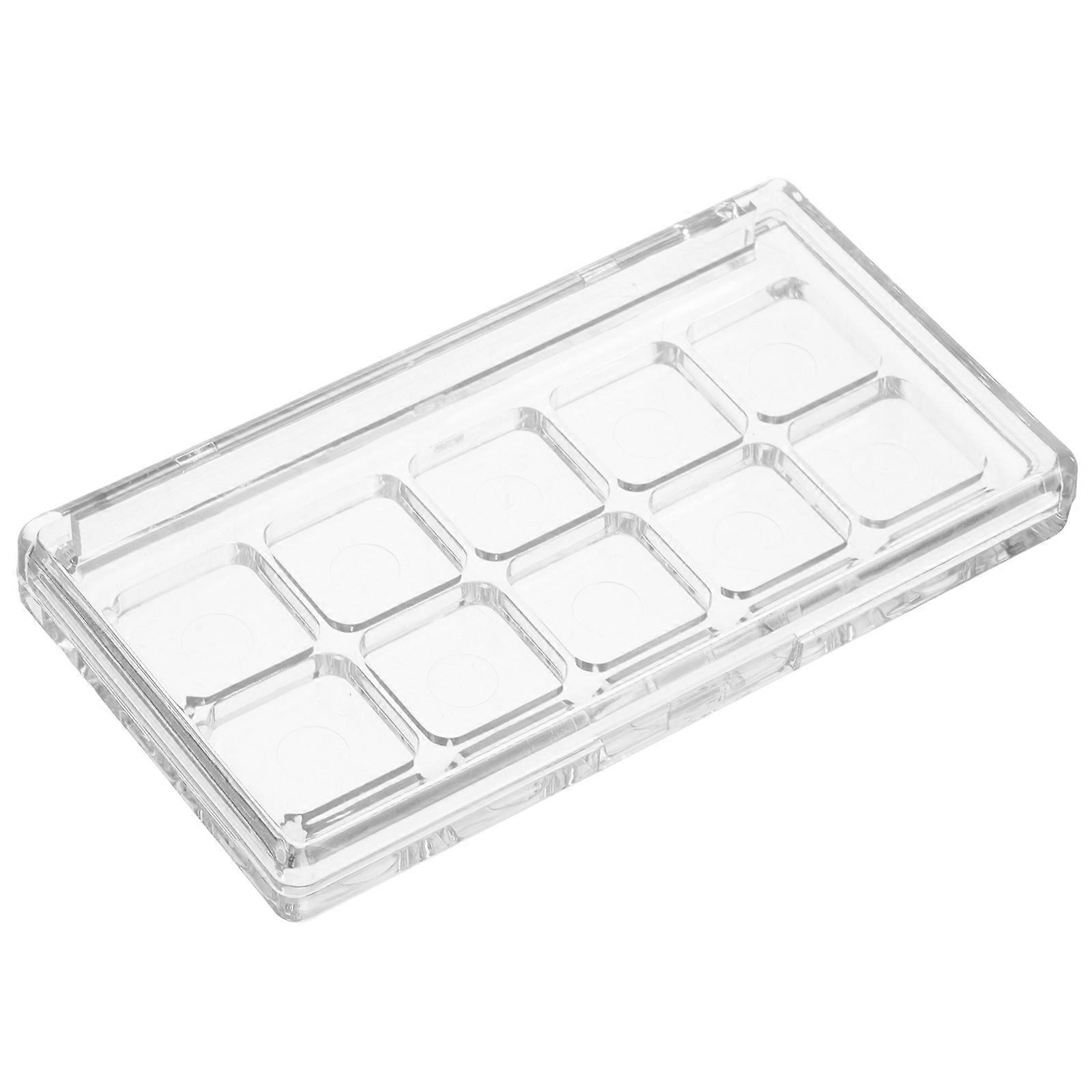 Refillable Transparent Makeup Palette for Eyeshadow Storage 4Pcs Container