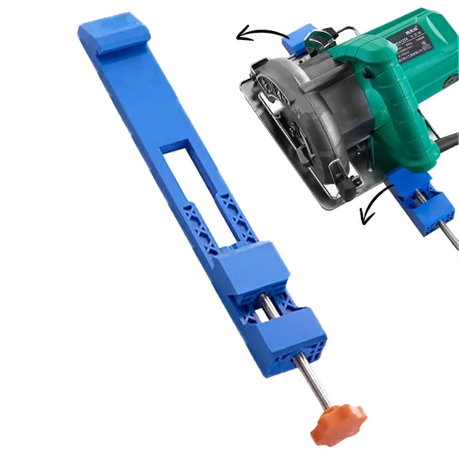 Adjustable Circular Saw Guide Clamp with Precision Cutting for Woodworking and Marble Cutting