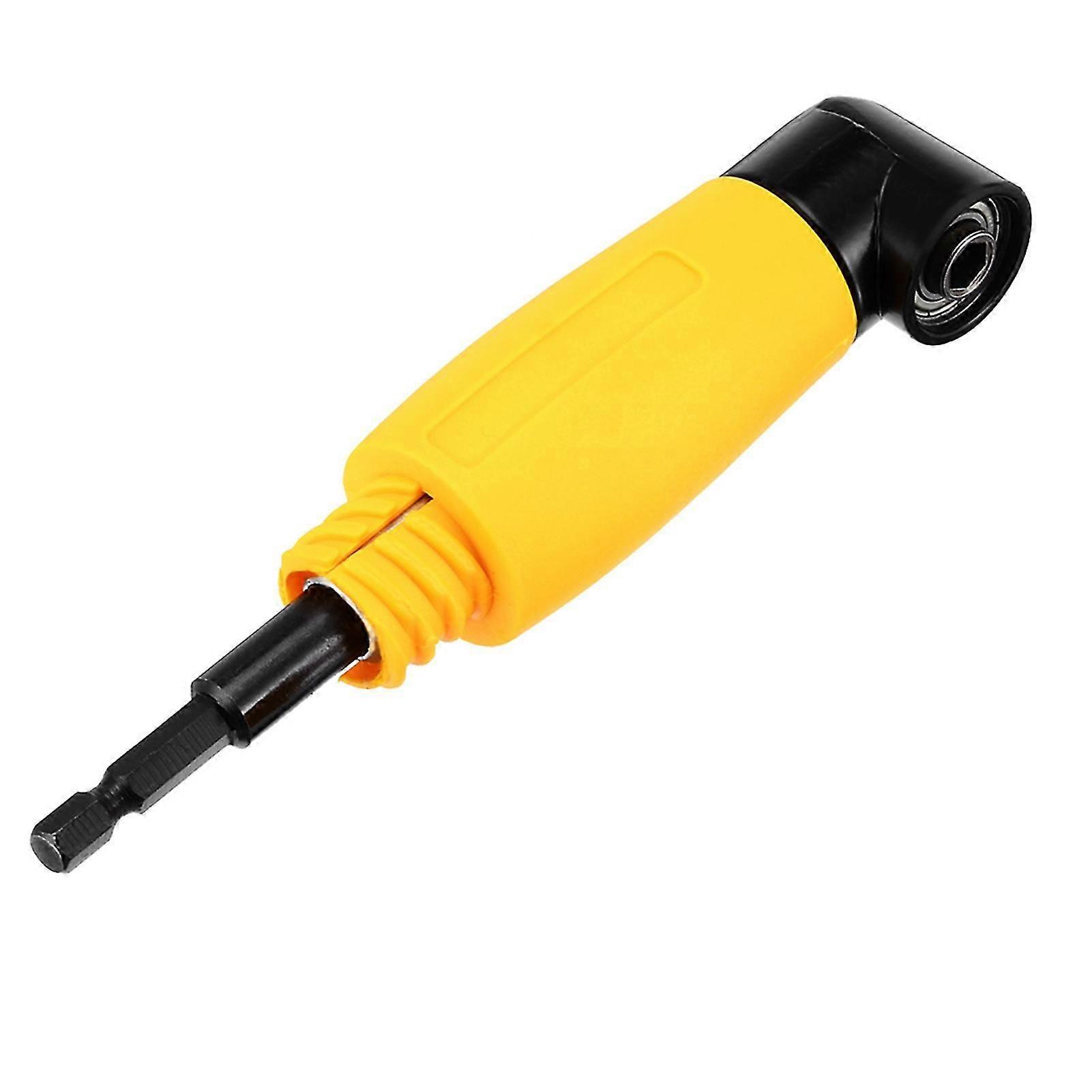 90 Degree Right Angle Extension Driver Electric Screwdriver Drill Bit Holder