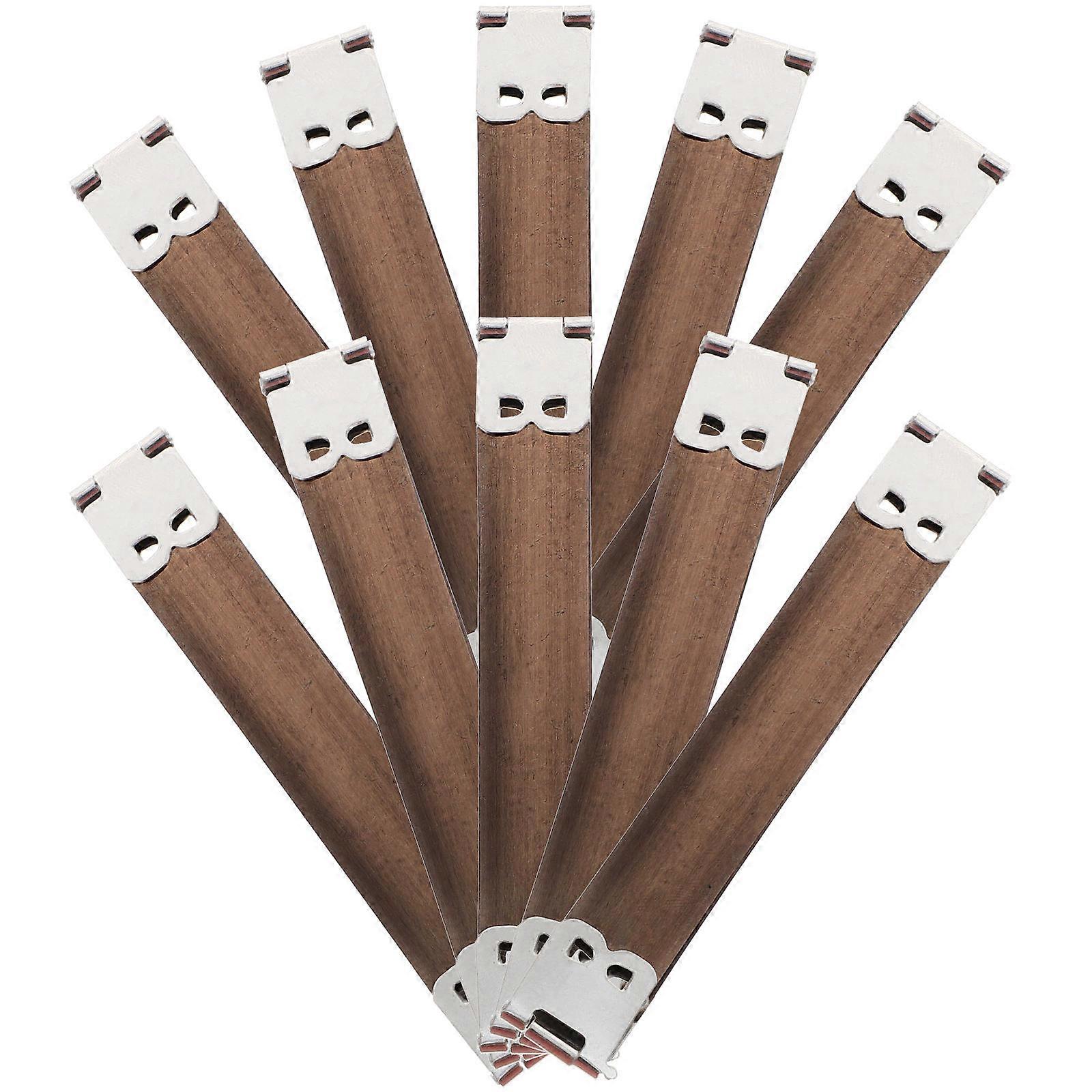 Metal Internal Flex Frames for Handbag Accessories 100Pcs Spring Clips