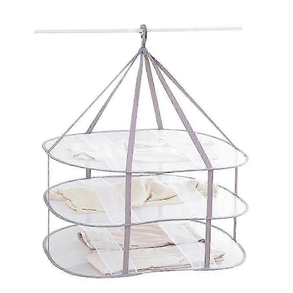 26-27 Foldable clothes drying rack, 30.3"x24.5"x30.7"