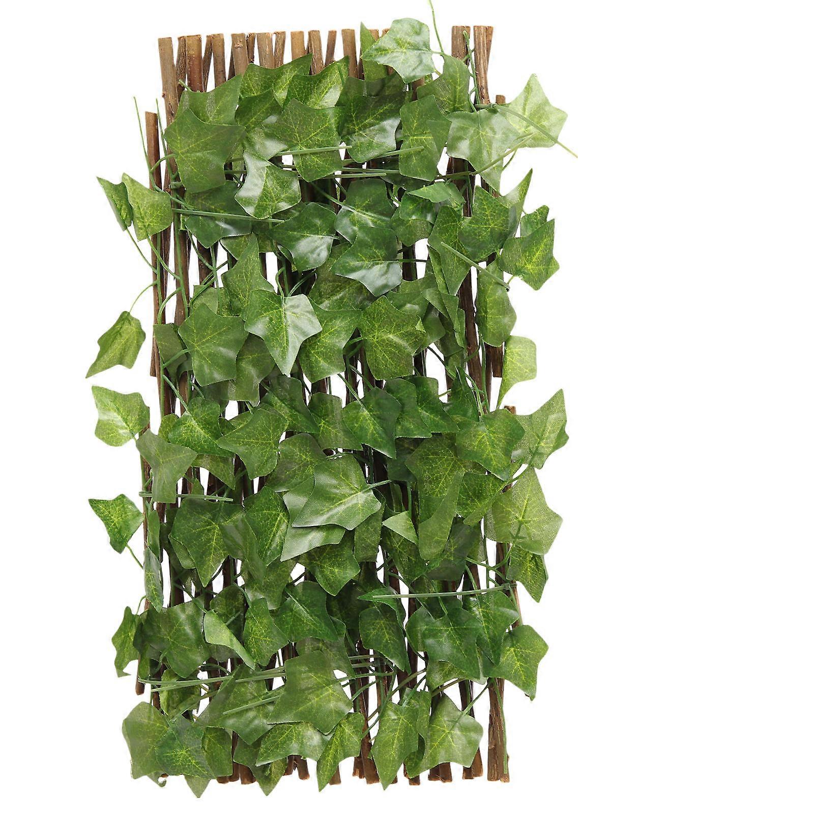 Green Artificial Leaf Fence Screen for Garden Use