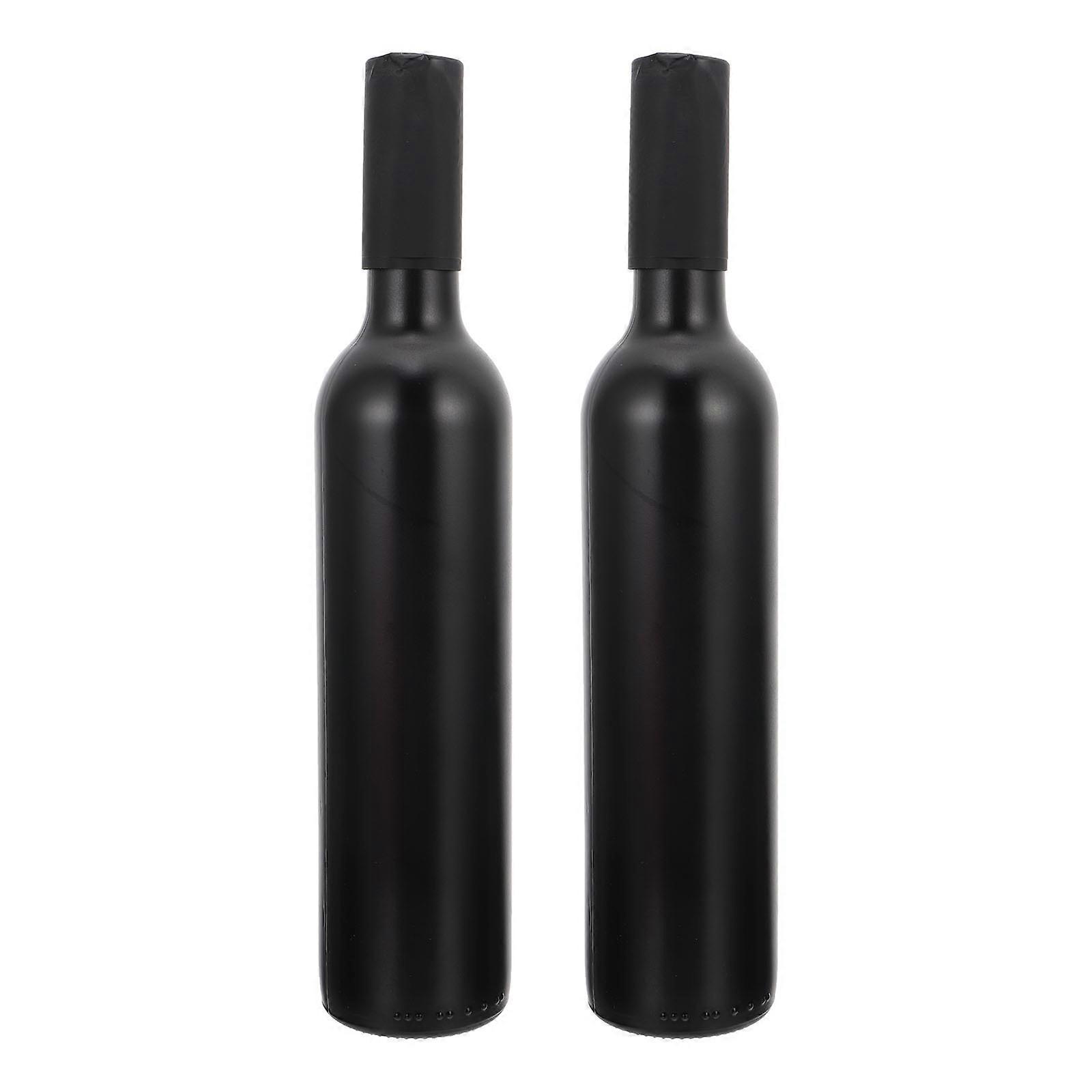 Red Wine Bottles for Storage Use 2Pcs Wine Subpackage Bottles with Stoppers