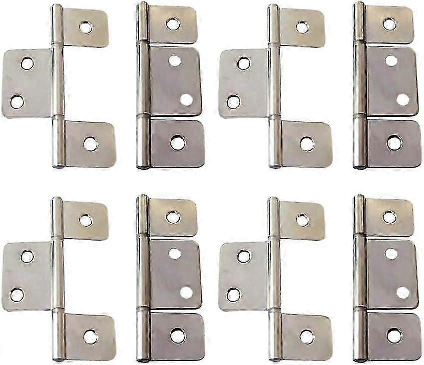 Flag Three Leaf 3-1/2" Bifold Shutter Hinge for Non-Mortise Cabinet Hardware