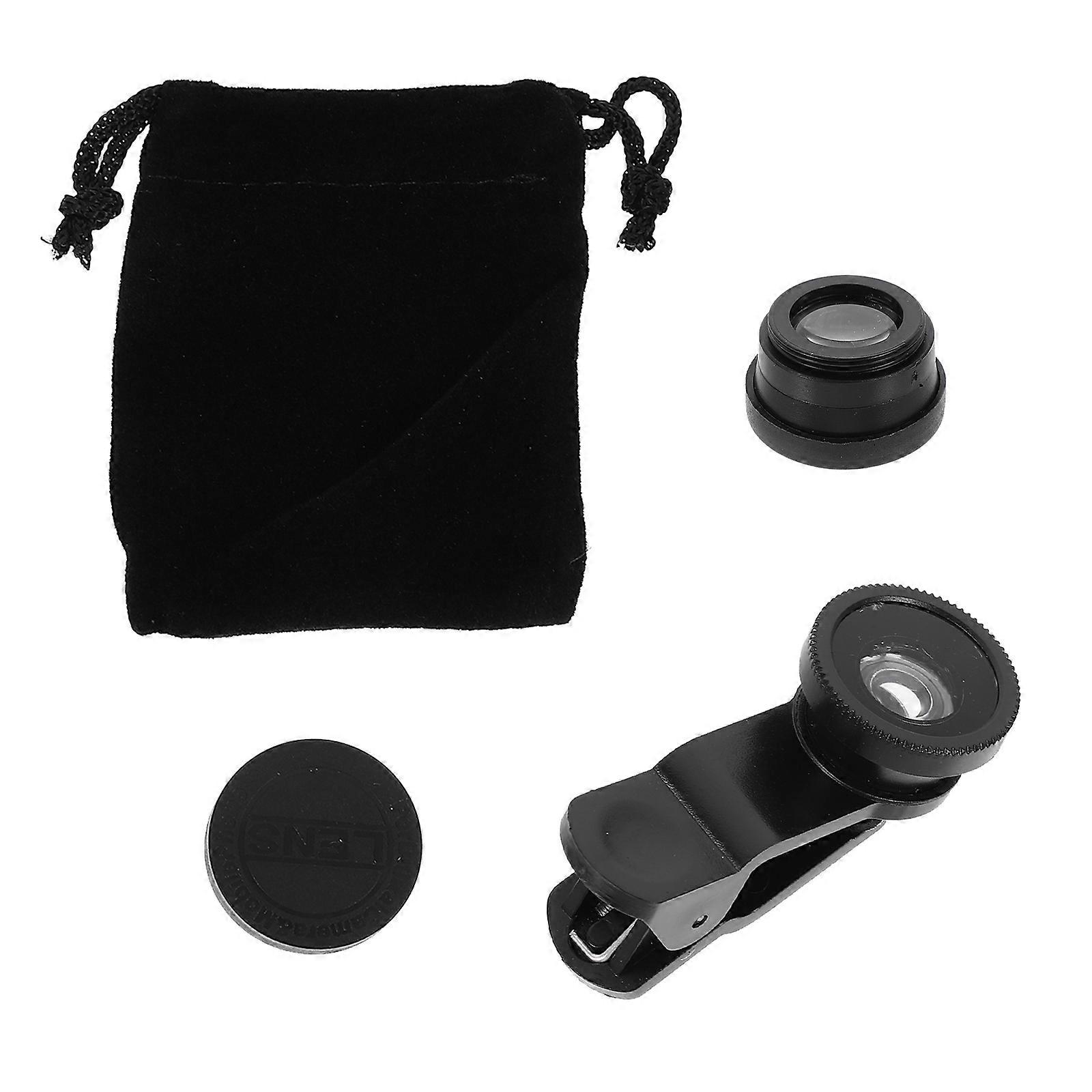 Phone Camera Lens Fish Eye Lens for Photography 2Sets Macro Wide Angle Kit