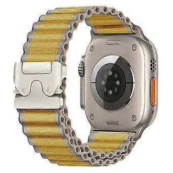 Pasek do zegarka Parachute Buckle Off Road, szeroki, żebrowany, nylonowy