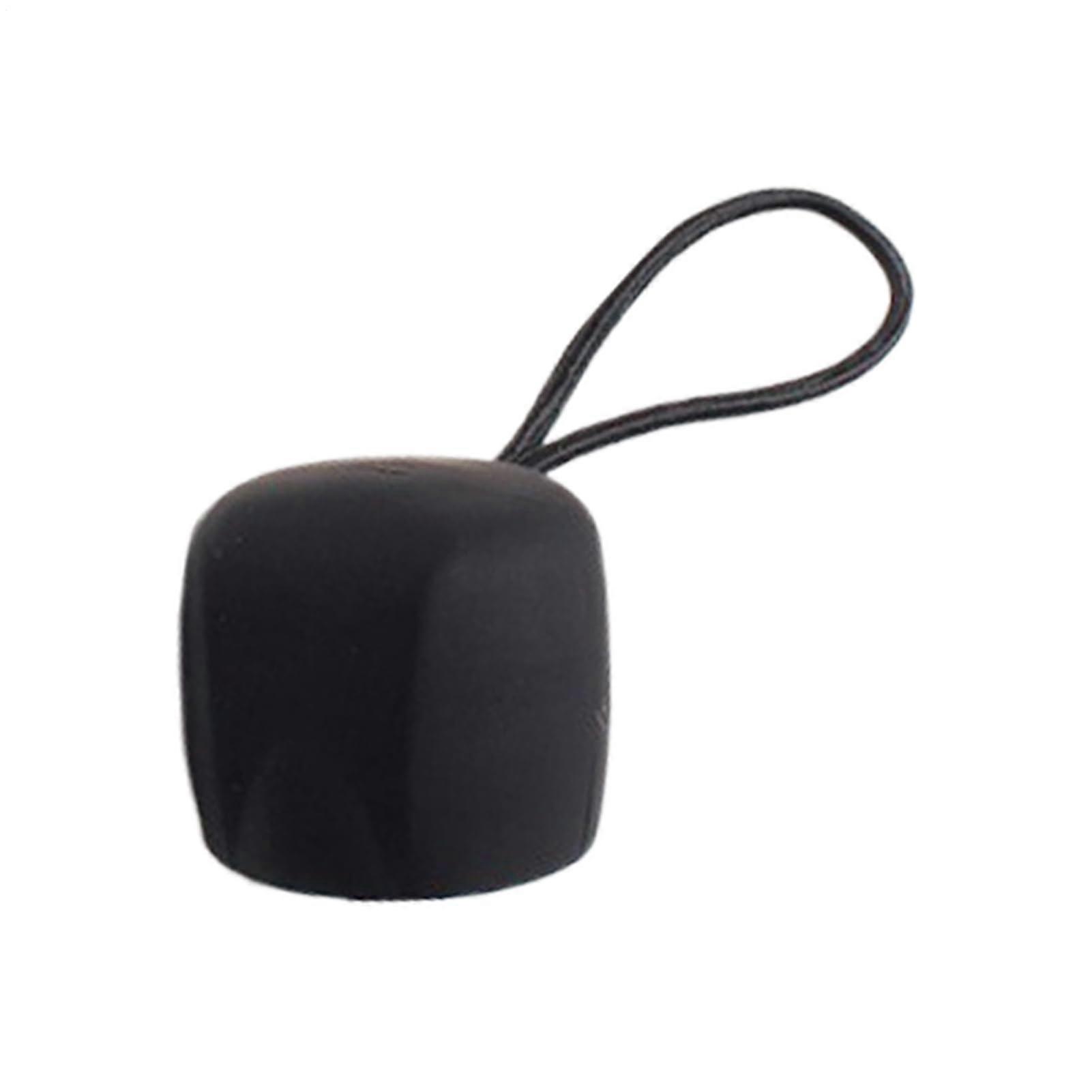 Umbrella Handle Replacement with Skidproof Ergonomic Grip, Lightweight Folding Travel Accessory Black