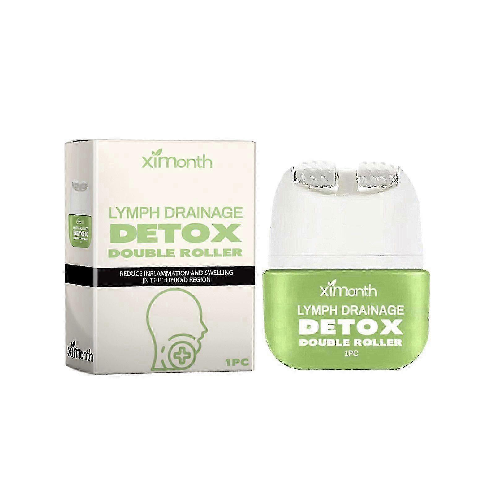 Lymph Drainage Detox Double Roller for Body Care