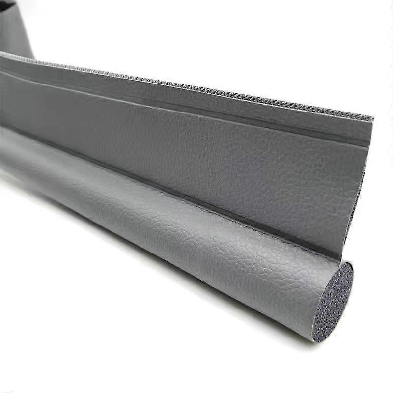 2Pcs Door Bottom Seal Strip Cuttable Draft Stopper Flexible EPE Foam Gap Barrier