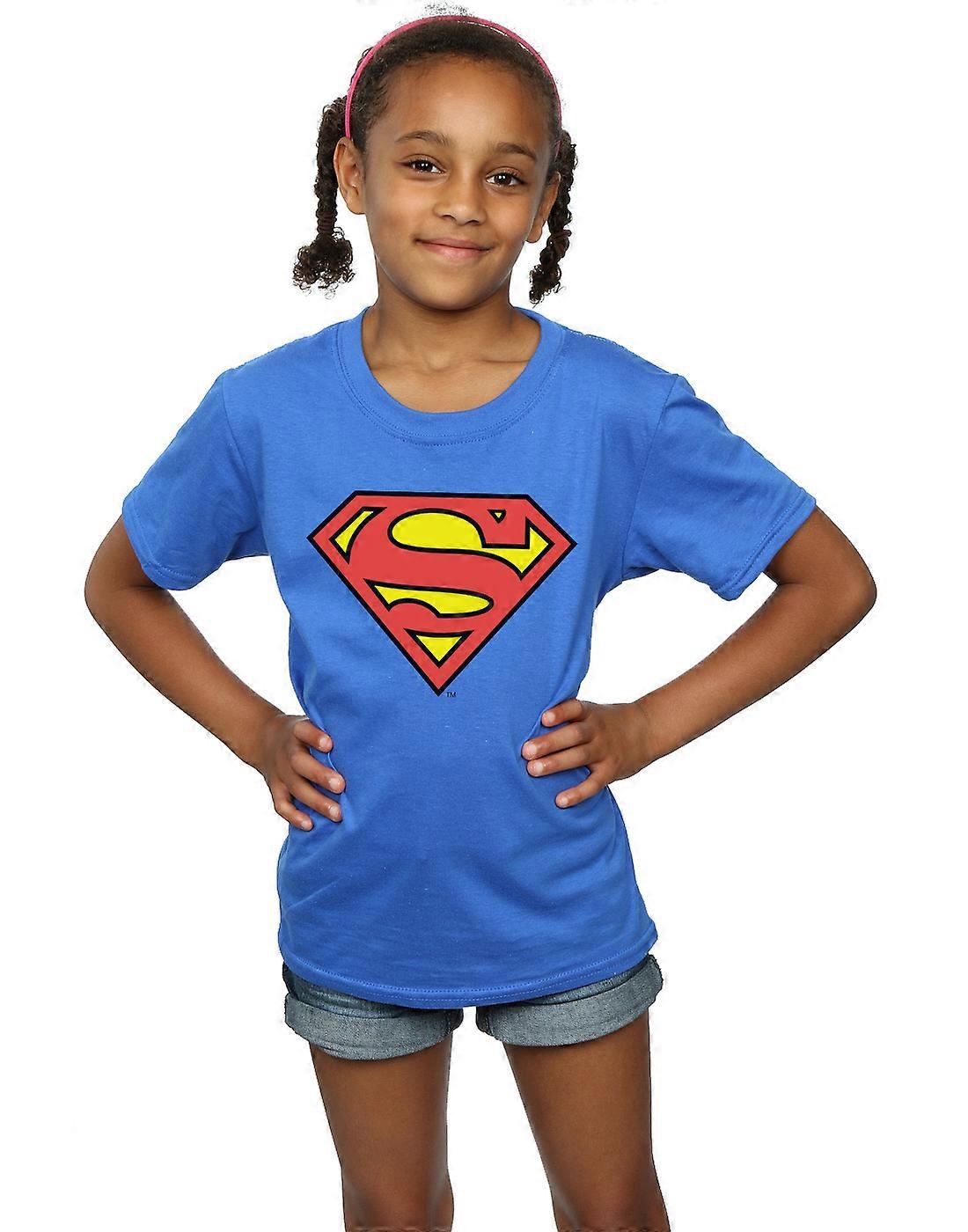 DC Comics jenter Superman Logo t-skjorte